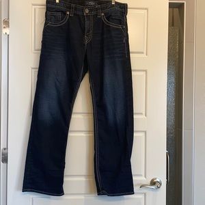 Men’s Silver Brand Jeans